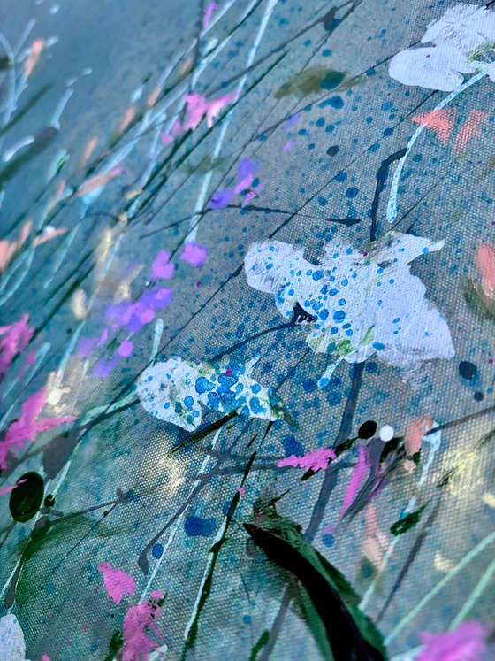 Midnight's Floral Symphony