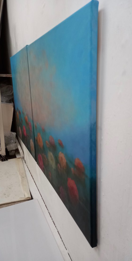 Roses Reflecting