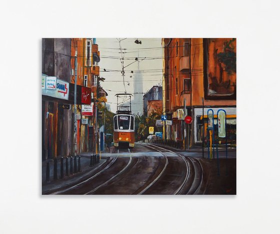 “ Count Ignatiev Street“ - 65x80cm - Artwork