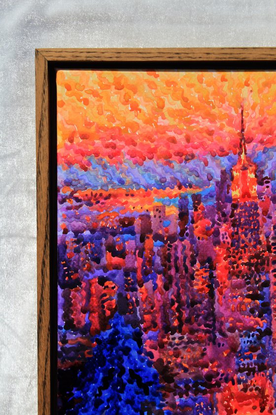 Winter Evening in New York City