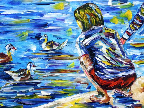 Feeding the Ducks