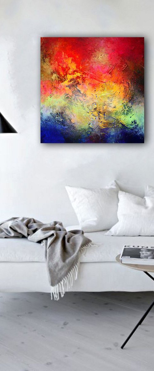 Abstract Painting / Saga N71 by Alex Senchenko