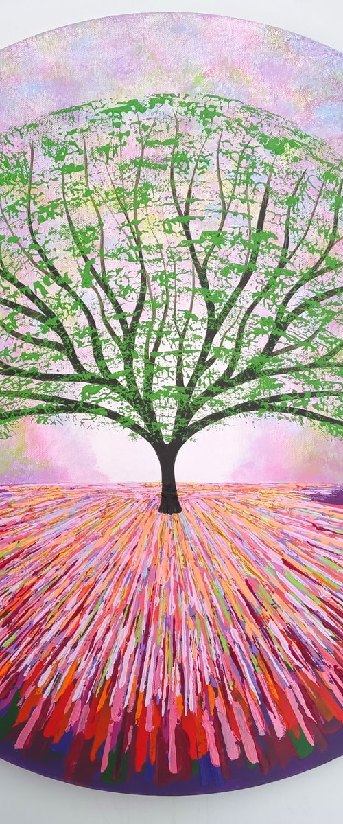 Tree Calling to the Sun by Amanda Horvath