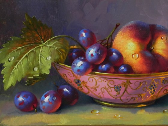 "Fruit" Original art Kitchen decor