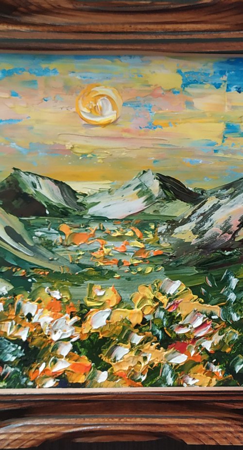 Holiday in mountains by Nataliia Plakhotnyk