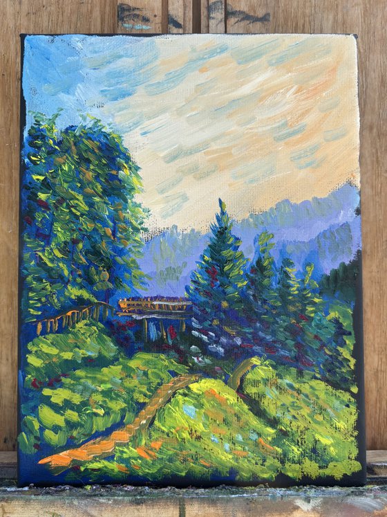 German Mountain Trail – Plein Air