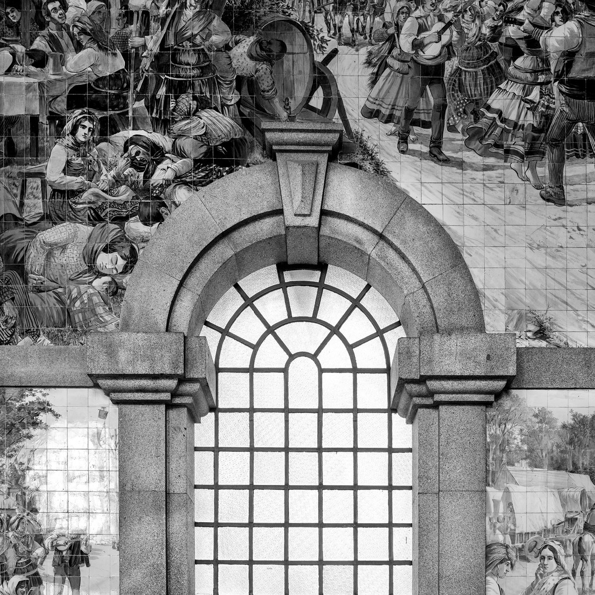 Photorealistic Cityscapes Photograph By Stephen Hodgetts Photography, 17 X 12", Si?o Bento - Porto, Original Artwork