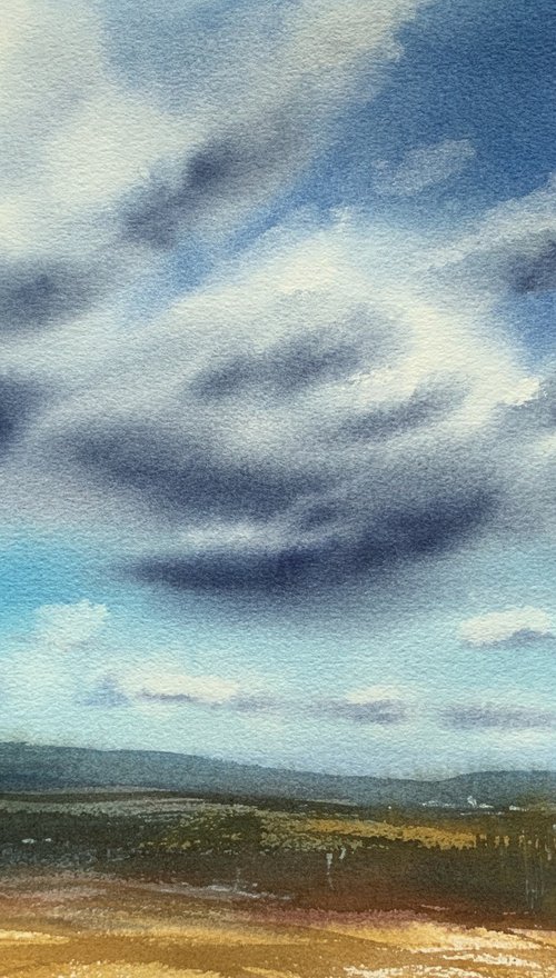 Sky and clouds by Anna Zadorozhnaya