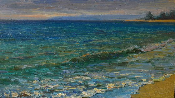 The Black Sea - summer seascape painting