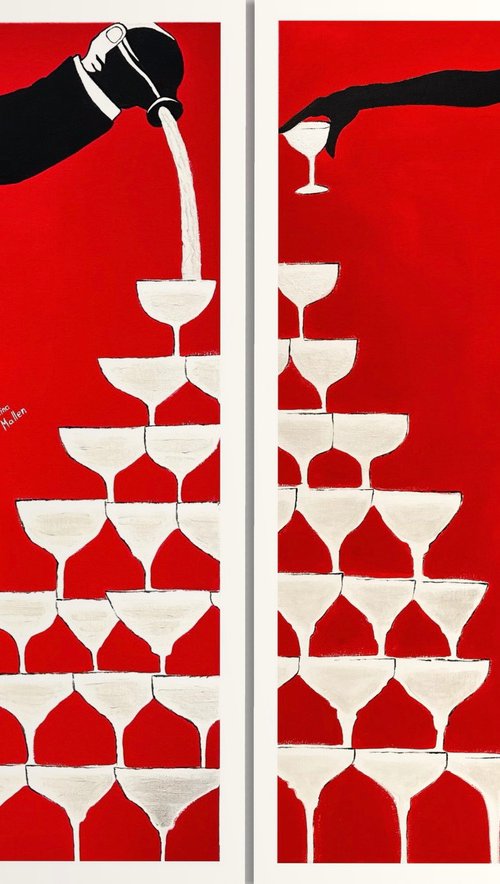 Champagne Private Party: A Little Oops Moment by Kristina Mallen