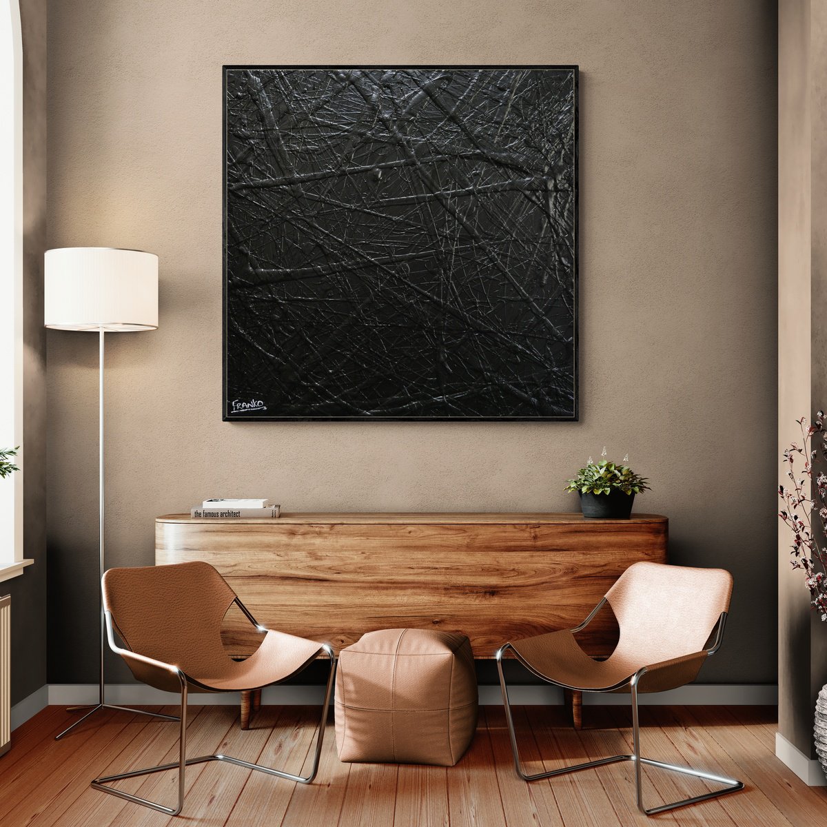  Wicked Rendition By Franko, 39 X 39, Artwork For Sale On Artfinder