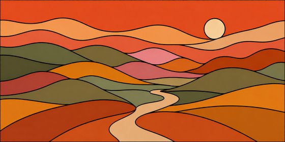 Flowing Landscape #22