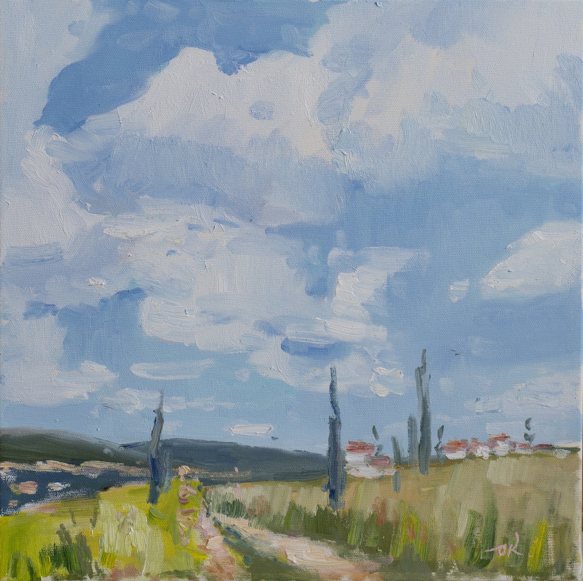 Summertime By Oleg Kamaev, 16 X 16, Artwork For Sale On Artfinder