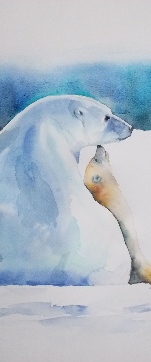 Polar bears by Daniela Ela  Kočička  Beuk