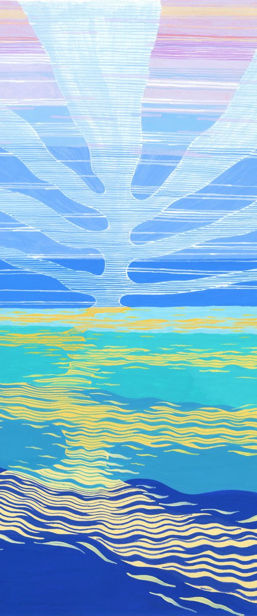 SEA AND SKY III by Nives Palmić