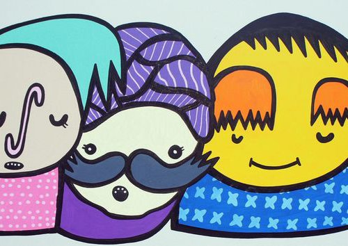 Five Men by Kev Munday