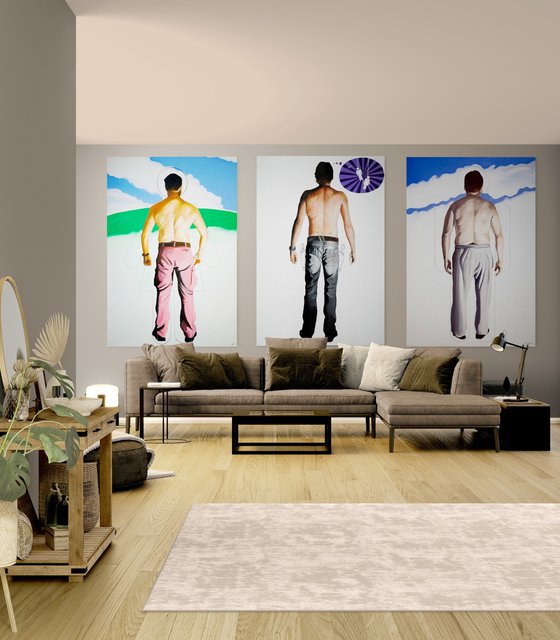 Always... / The Masculine Trilogy (Triptych)