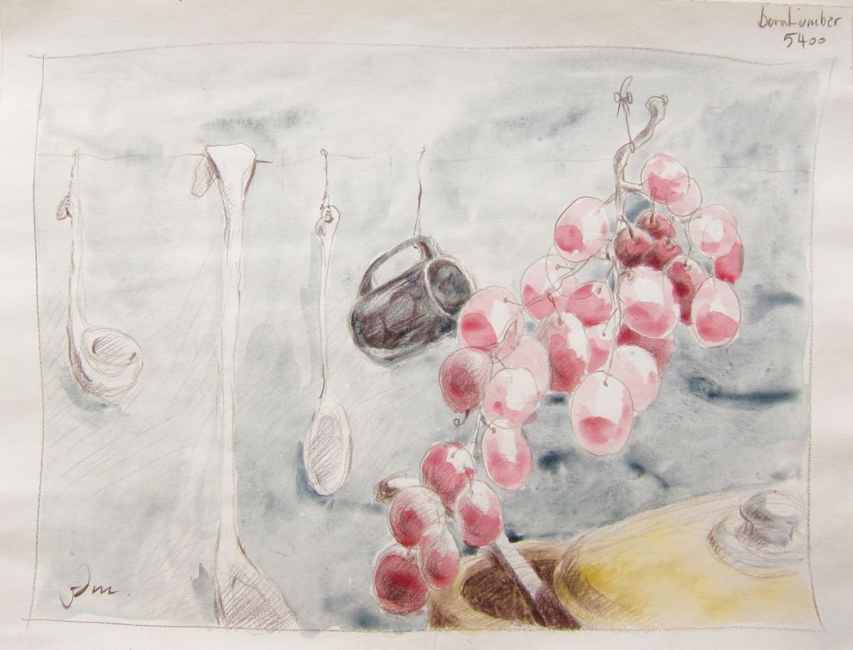Bicchiere e uva by Jacopo Dei Mori