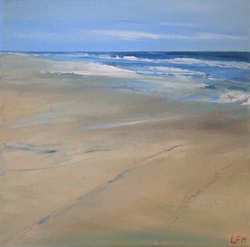 Tide going out by Linda Monk