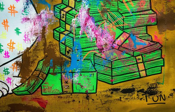 300k cash pile ft. Droopy