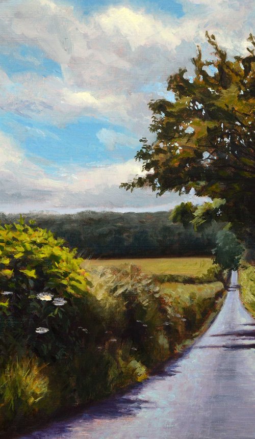 Road to Woldgate Woods by JON PAUL WILSON