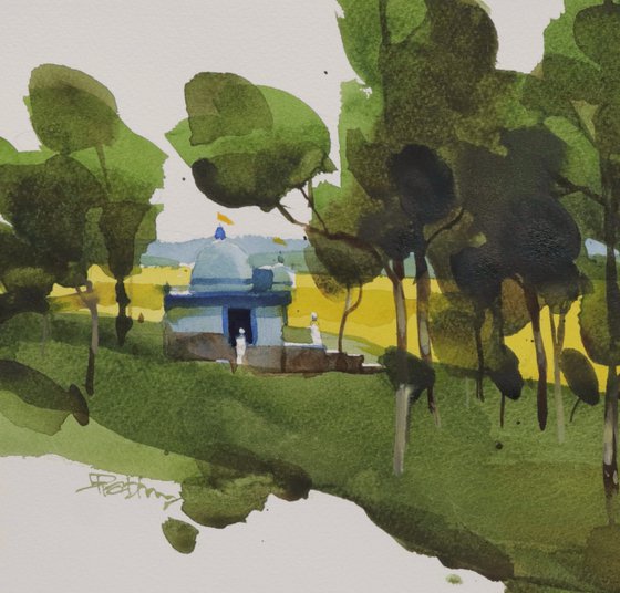 Yellow green composition 4