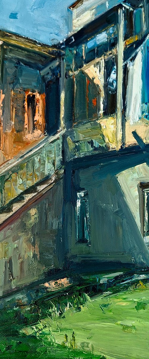 Afternoon on the Balcony by Matevos Sargsyan
