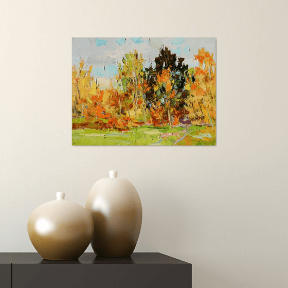 " Autumn landscape "