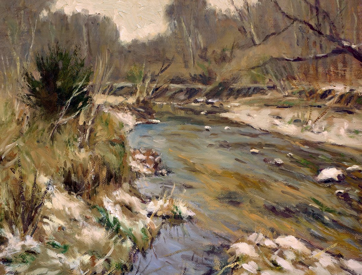 Winter Stream by Daniel Fishback