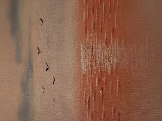 Last light over silence