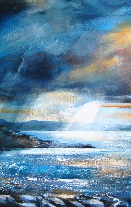 Shower over Waternish by Ian macphie