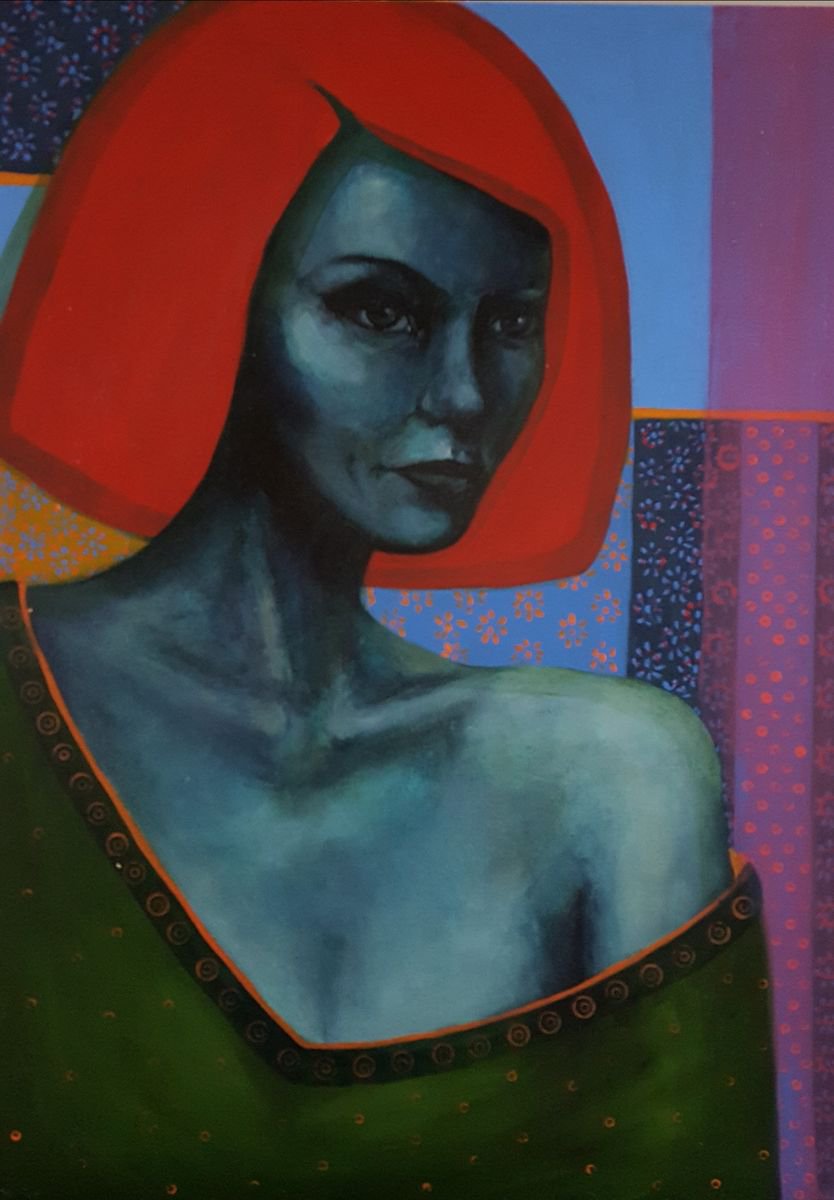Blue woman 1 by GITTI gv