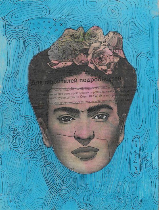 Portrait of Frida Kahlo #59