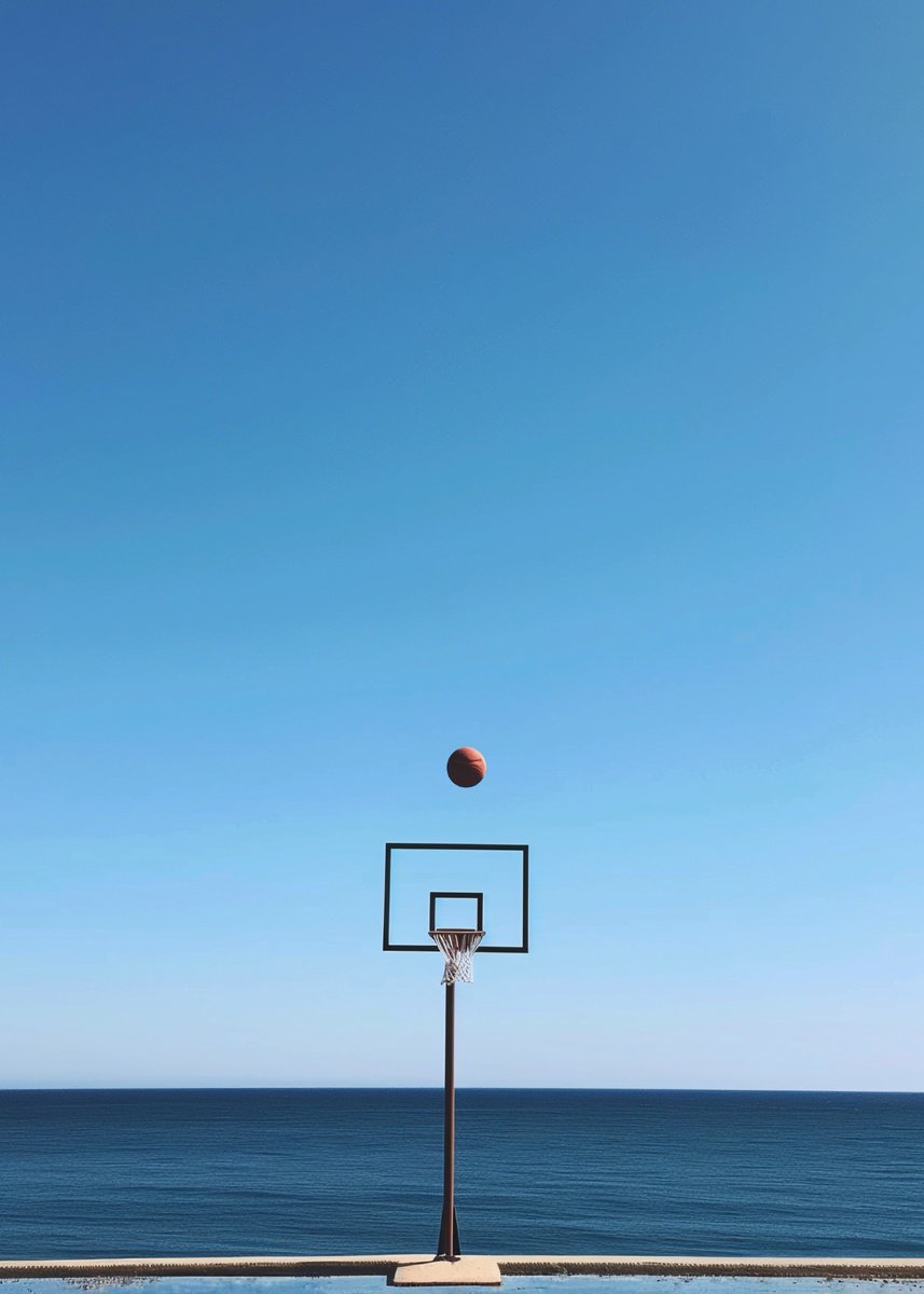 Photorealistic Landscape Photograph By Marcus Cederberg, 20 X 28", Basket Hoop, Original Artwork