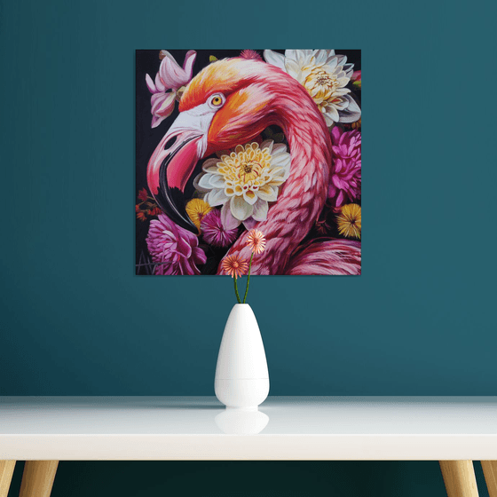 Pretty in Pink Flamingo