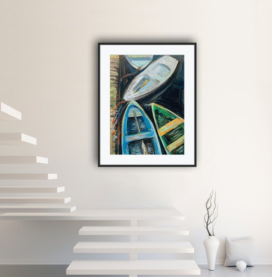 Boats on the river