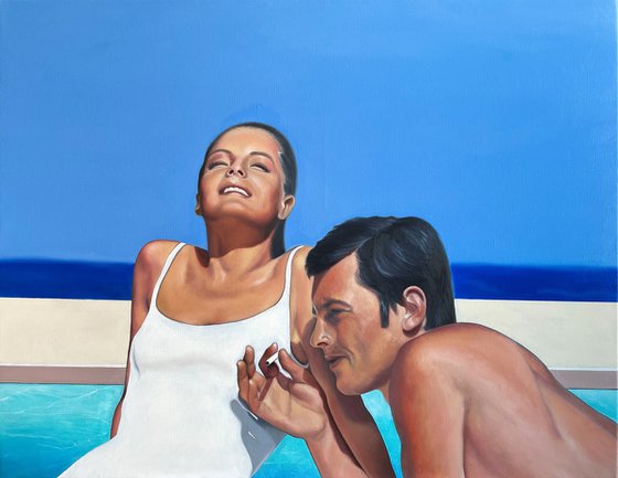 1969LA PISCINE.Romy and Alain