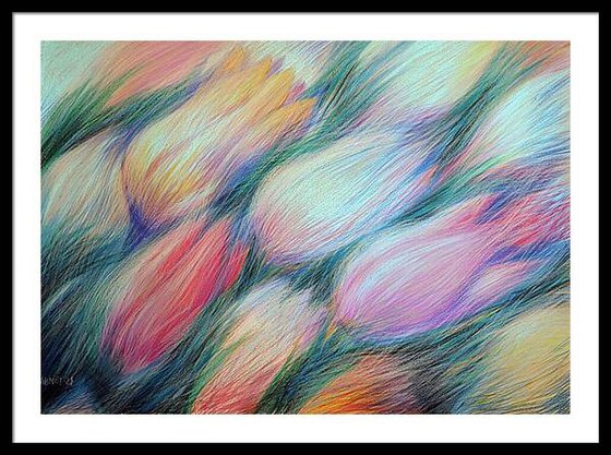 Tulips Blue