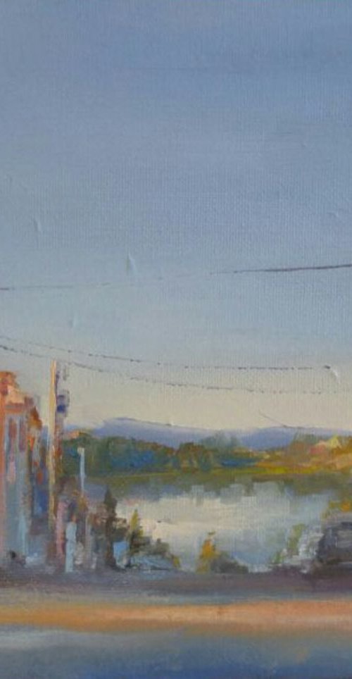 Lunenburg morning (8×10") by Alexander Koltakov