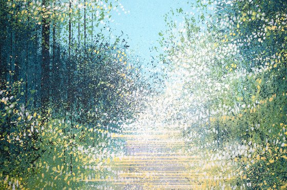 Forest Path In Sunlight