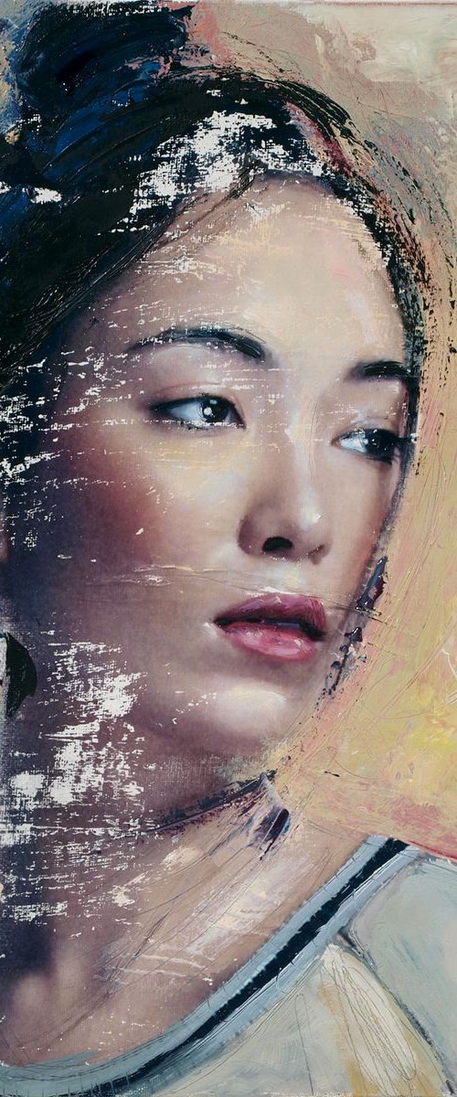Asian girl (L'une 64) by Catalin Ilinca