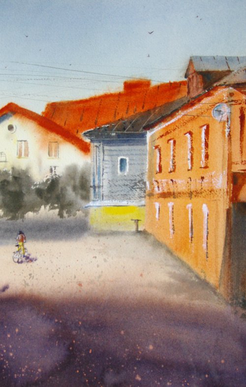 The city of childhood by Elena Gaivoronskaia