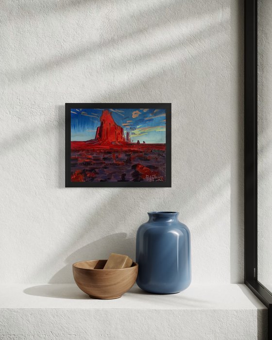 Light on the Red Rocks