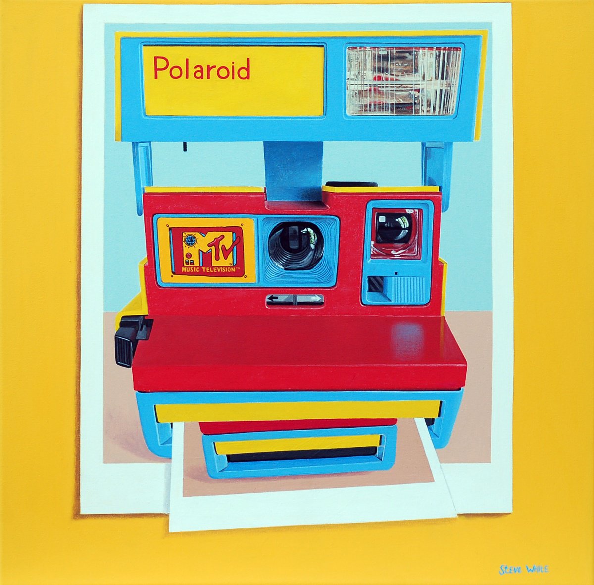 21st Century Still Life: The Polaroid 600 MTV Instant Film Camera by Steve White
