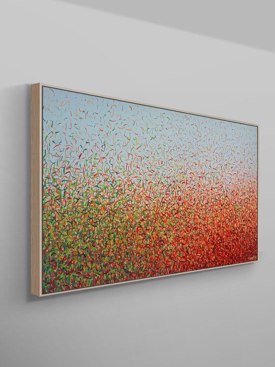 Oodnadatta View - 152 x 76cm acrylic on canvas