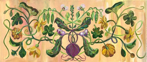 The grace of the interweaving. DIPTYCH