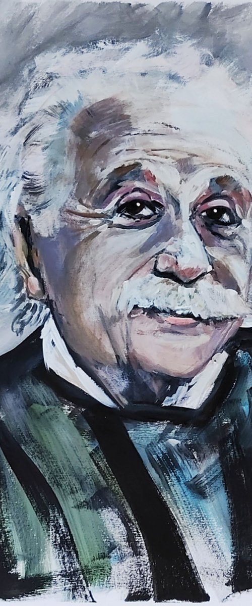Albert  Einstein by Leonid Kirnus