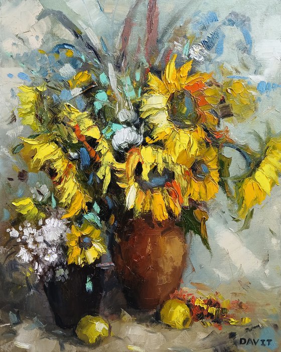 Warm Floral Composition