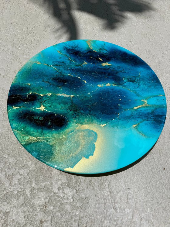 Golden Halo, Blue Depth #1