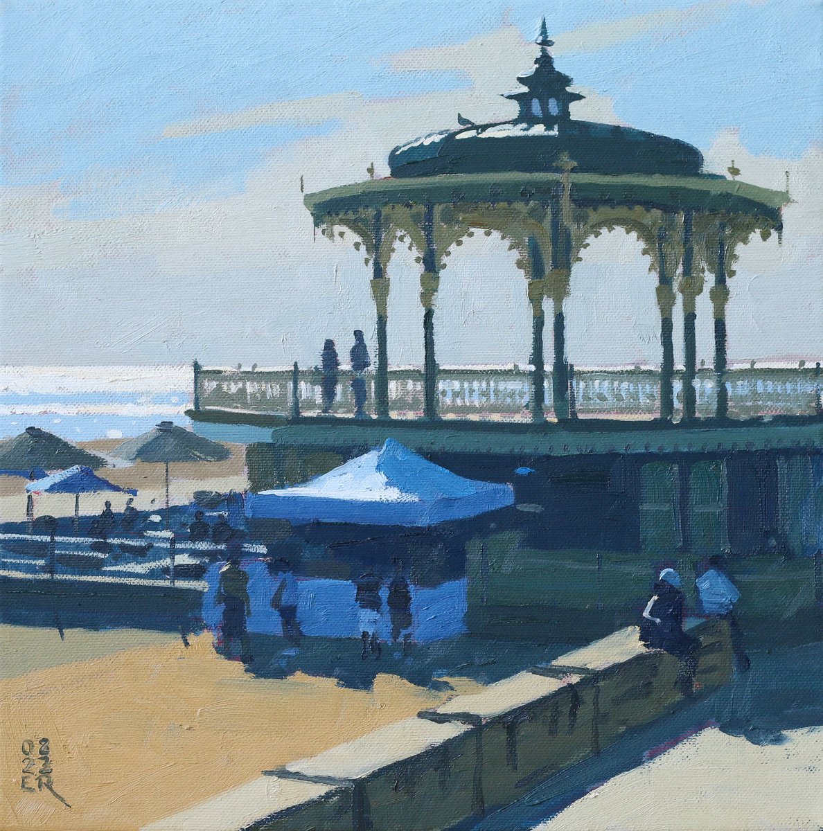 Brighton Bandstand, Afternoon Light by Elliot Roworth